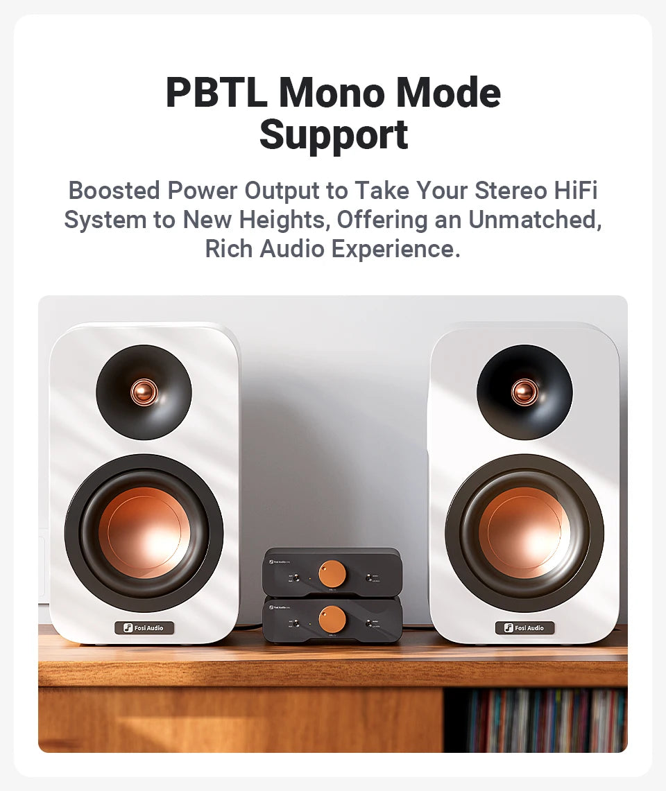 Fosi Audio ZA3 Balanced Power Amplifier