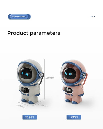 CosmoBeat™ Astronaut Bluetooth Speaker – Nightlight, FM Radio & Subwoofer