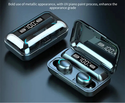 F9 TWS Wireless Earbuds – Bluetooth 5.0 In-Ear Headphones with Charging Case