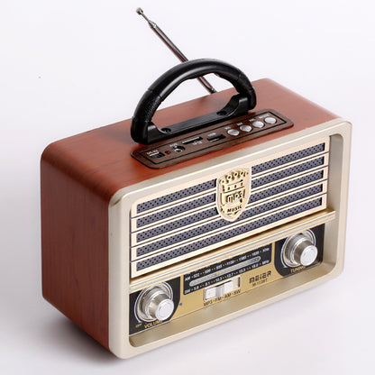 Wooden Vintage Bluetooth Speaker — Retro Radio