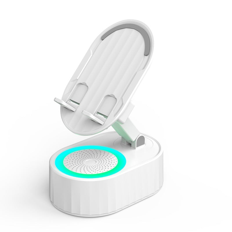 Fashion Ambience Light Bluetooth Speaker – Mood Lighting, 100-20 kHz, Portable Design
