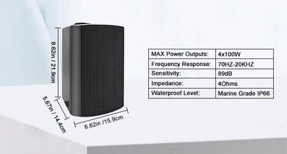 Herdio Outdoor Speaker Set