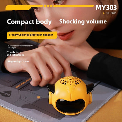 Home Wireless Mini Bluetooth Speaker – Compact Sound, USB & AUX Support