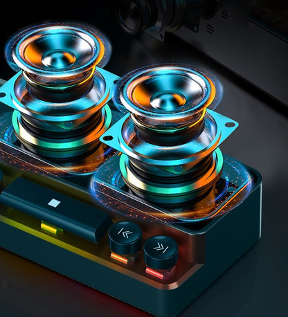 Desktop Esports Bluetooth Speaker – 10 W, USB Powered, RGB Gaming Vibes