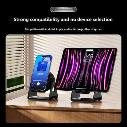 Automatic Induction Speaker Bracket — Place & Play Stand + Bluetooth Range